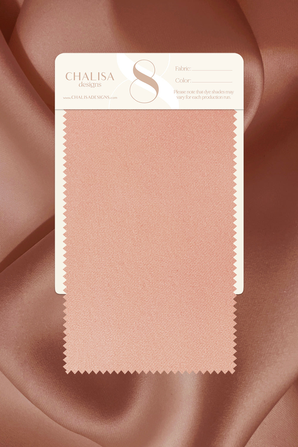 image of a rosy beige fabric swatch