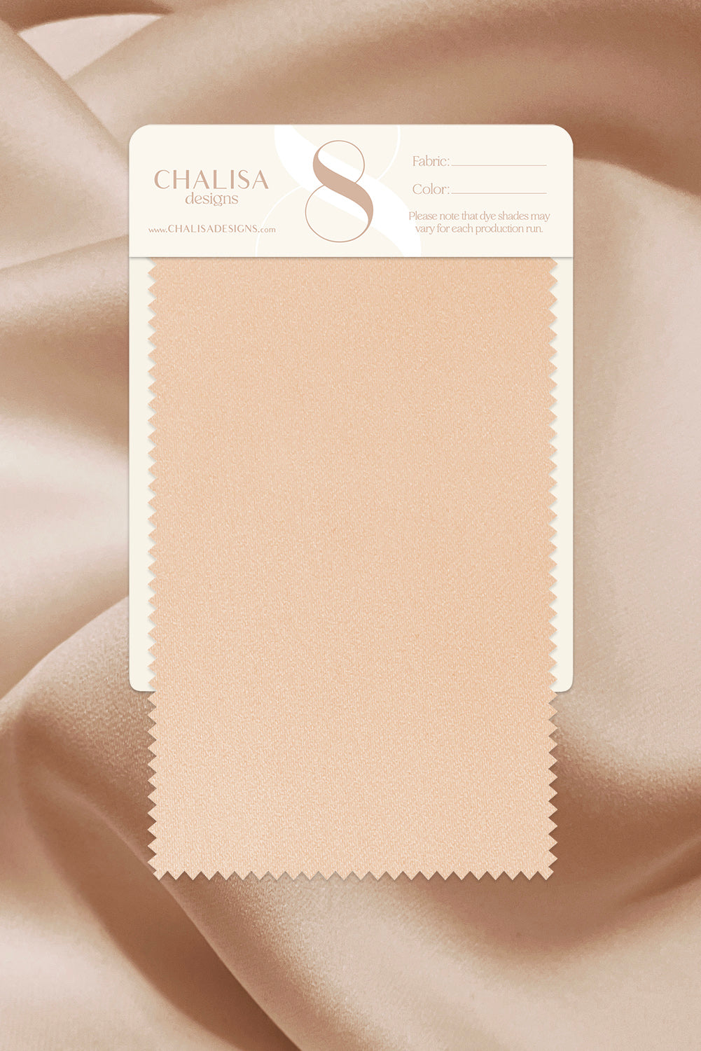 MATTE Duchess Satin Fabric Swatch