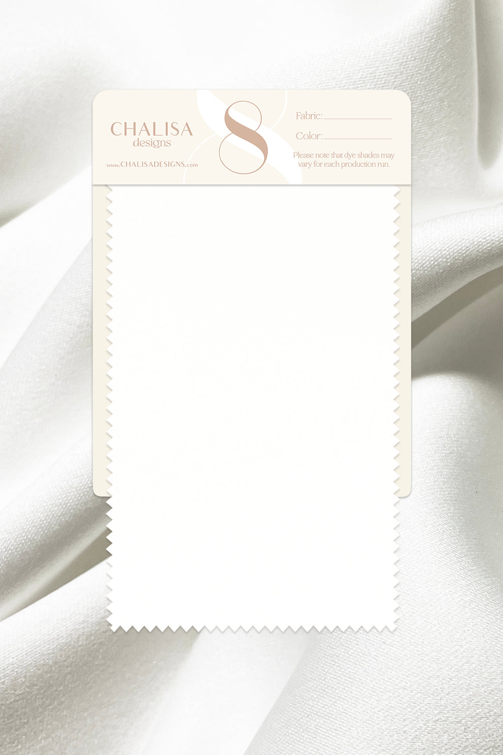 SHINY Duchess Satin Fabric Swatch